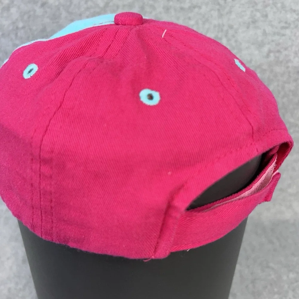 Panda Memphis Zoo Toddlers Pink Blue J Hats Baseball Cap Adjustable Tots Size